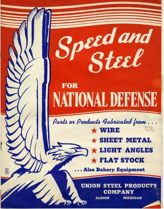 Brochure - Speed and Steel for National Defense