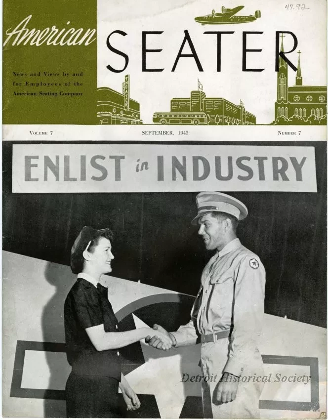 Magazine - American Seater, Volume 7, No. 7, September 1943