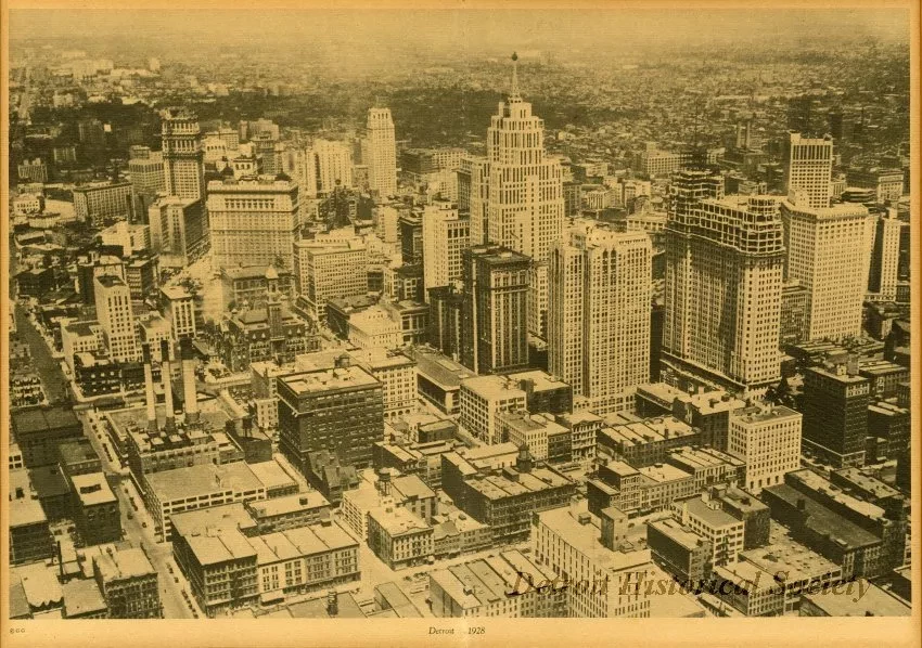 Print - Detroit 1928