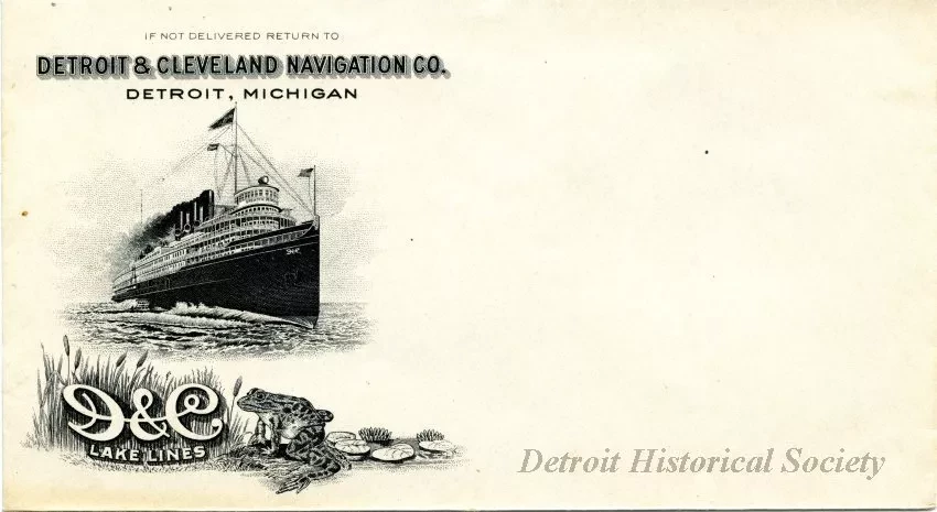 Envelope - Detroit & Cleveland Navigation Co.