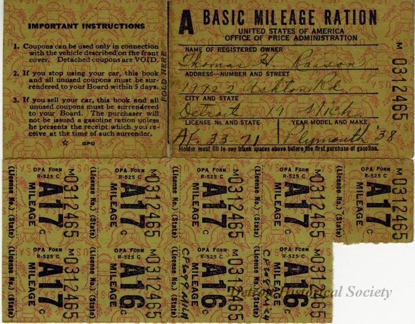 Stamp, Ration
