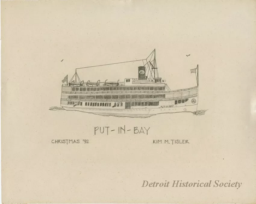 Drawing - PUT-IN-BAY