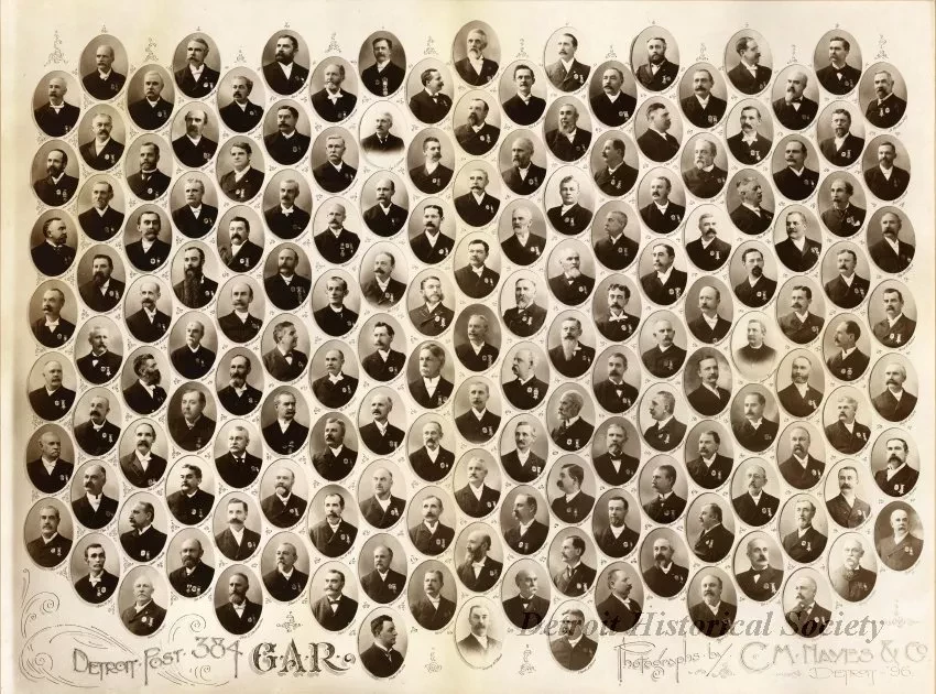 Print, Photographic - Detroit Posts 384 GAR