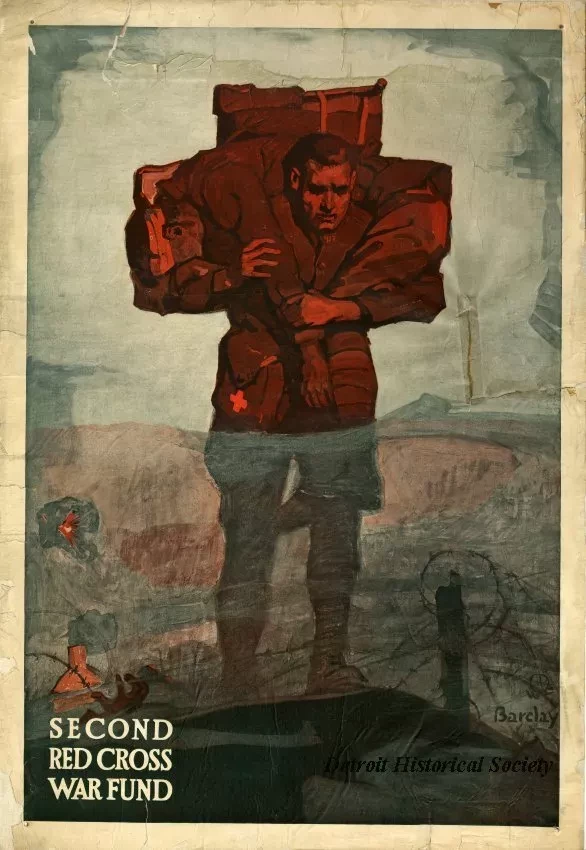 Poster - Second Red Cross War Fund