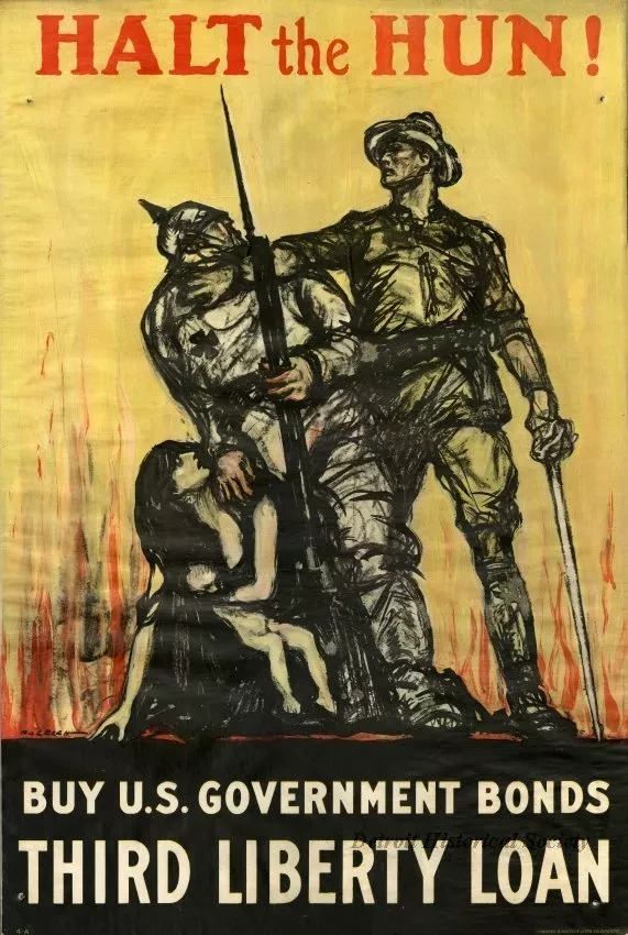 Poster - Halt the Hun!