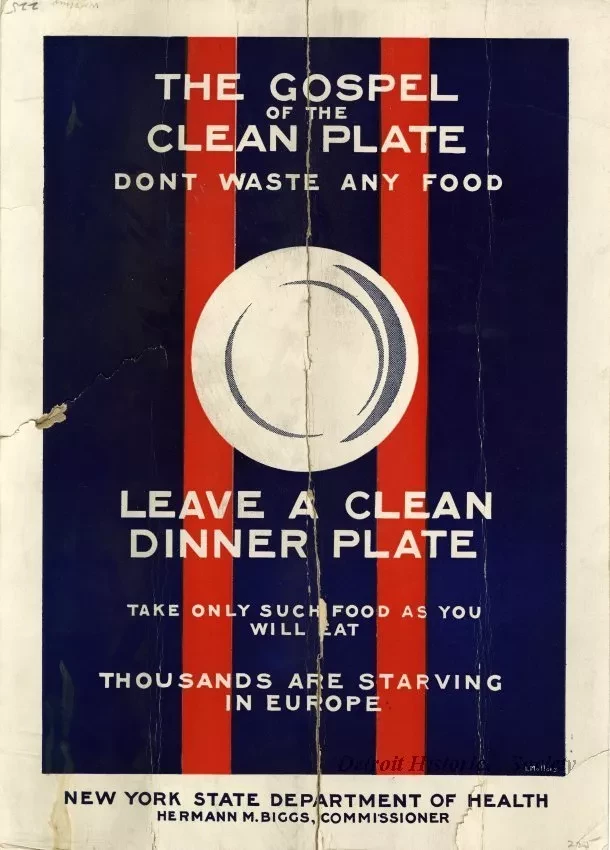 Poster - The Gospel of the Clean Plate