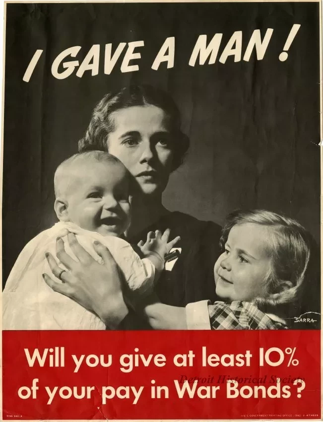 Poster - "I GAVE A MAN!