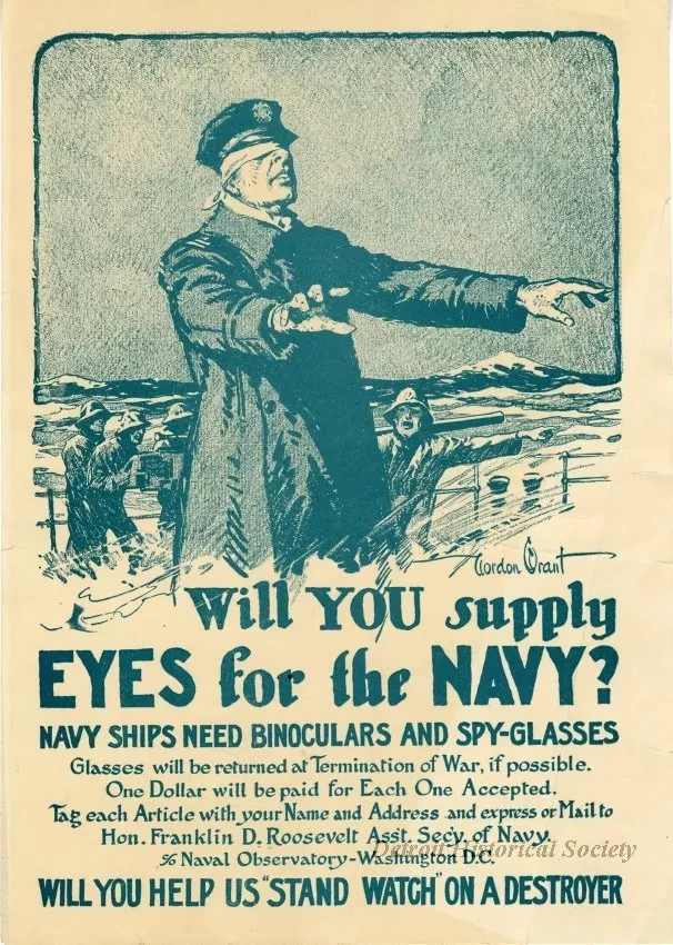 Poster - Will YOU supply EYES for the NAVY?