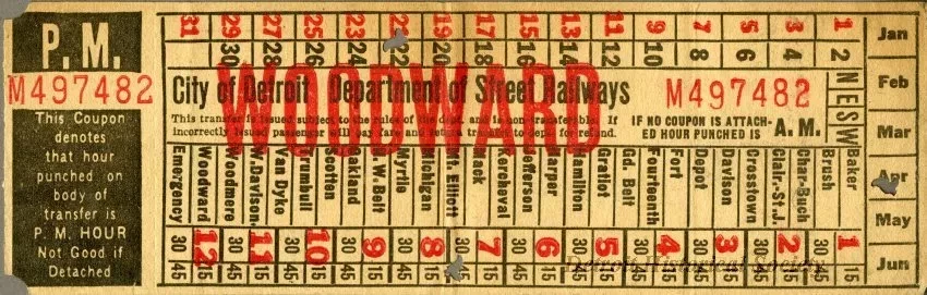 Ticket, Transportation