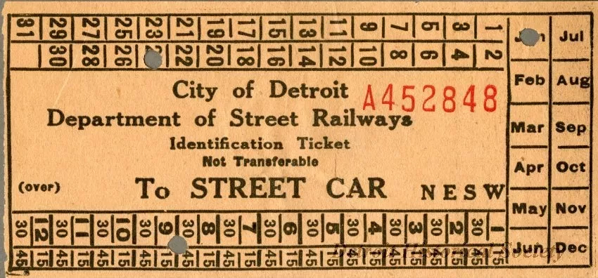 Ticket, Transportation