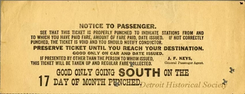 Ticket, Transportation