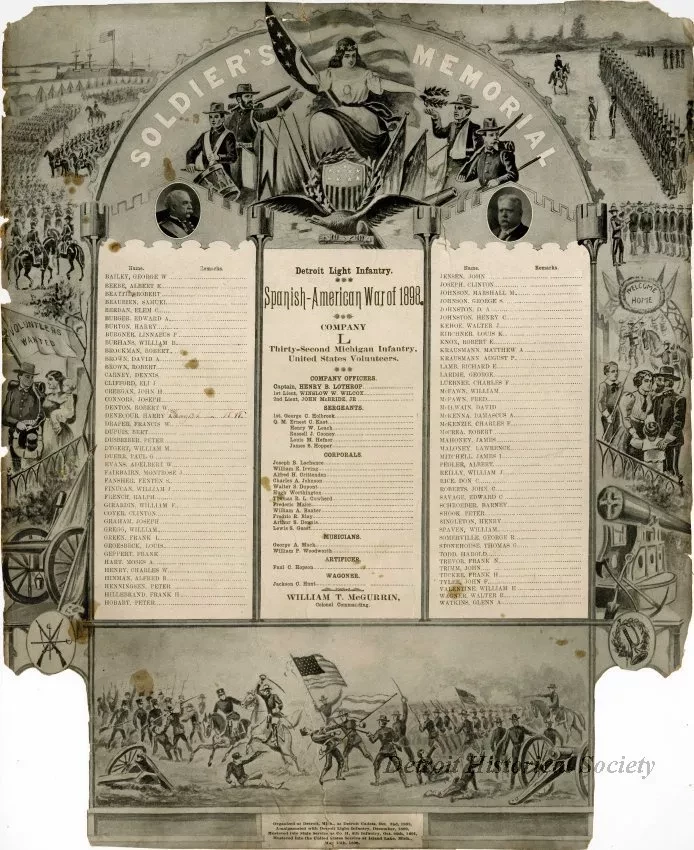 Roster - Soldier's Memorial