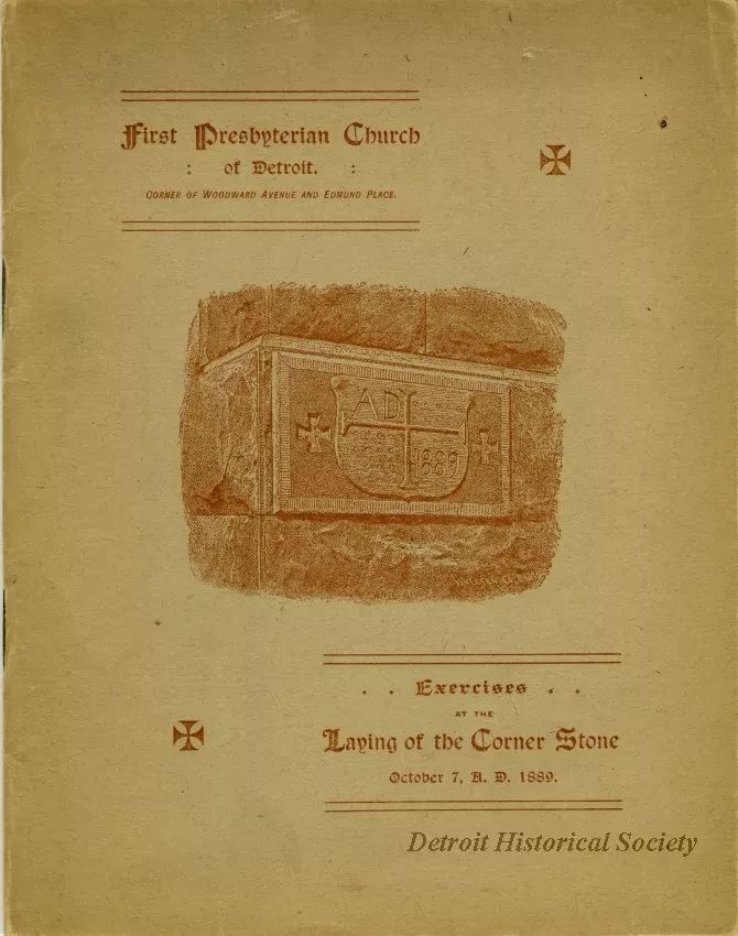 Booklet - Exercises at the Laying of the Corner Stone