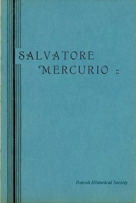 Booklet - Salvatore Mercurio