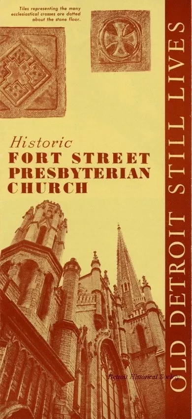 Pamphlet - Old Detroit Still Lives