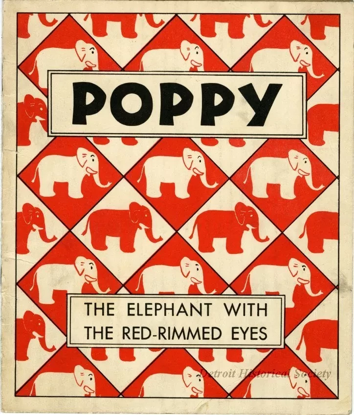 Booklet - Poppy, the Elephant with Red-Rimmed Eyes