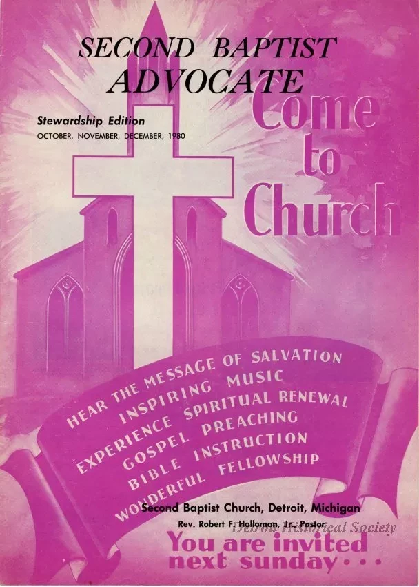 Newsletter - The Second Baptist Advocate, Vol. 29, No. 4, October-December 1980