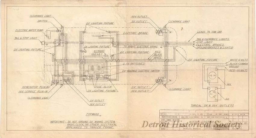 Drawing, Technical - Wiring Diagram T-3