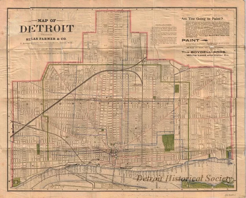Map - Map of Detroit