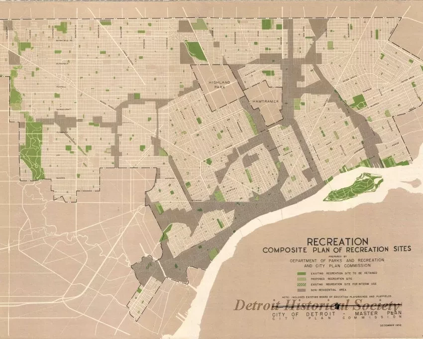Map - Recreation - Composite Plan of Recreation Sites