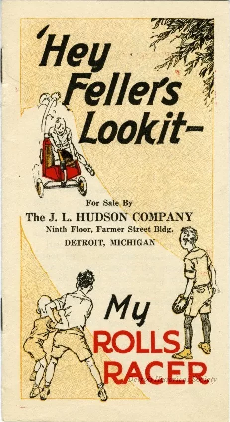 Booklet - "Hey Fellers Lookit- My Rolls Racer."