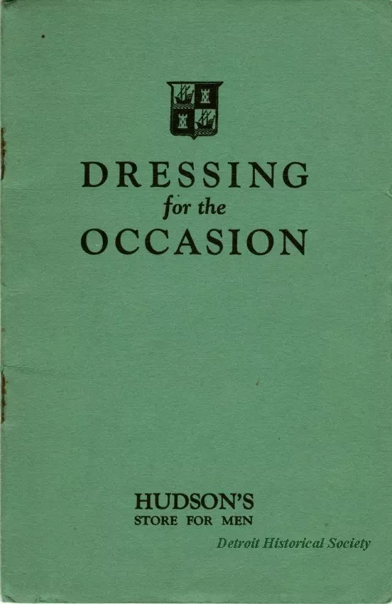 Booklet - Dressing for the Occasion