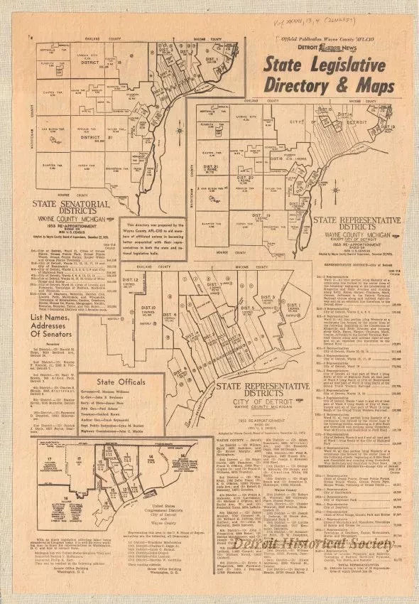 Map - State Legislative Directory & Maps