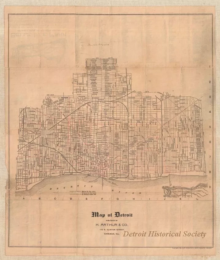 Map - Map of Detroit