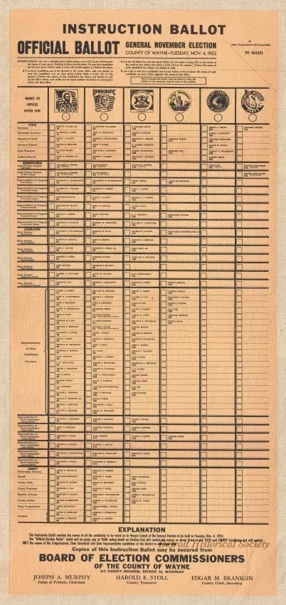 Ballot - Instruction Ballot