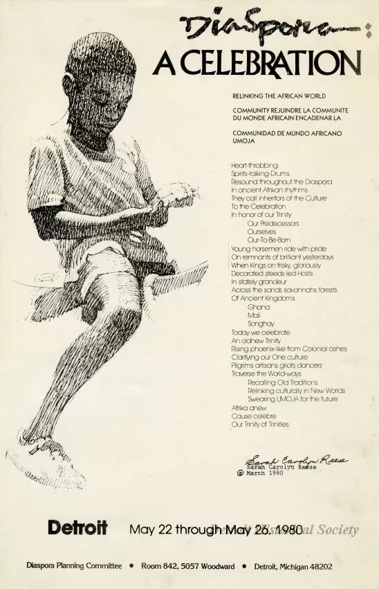 Poster - Diaspora: A Celebration