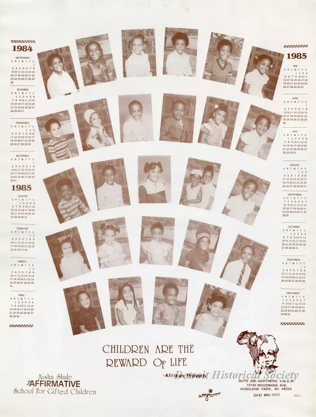 Poster - Aisha Shule The Affirmative School for Gifted Children