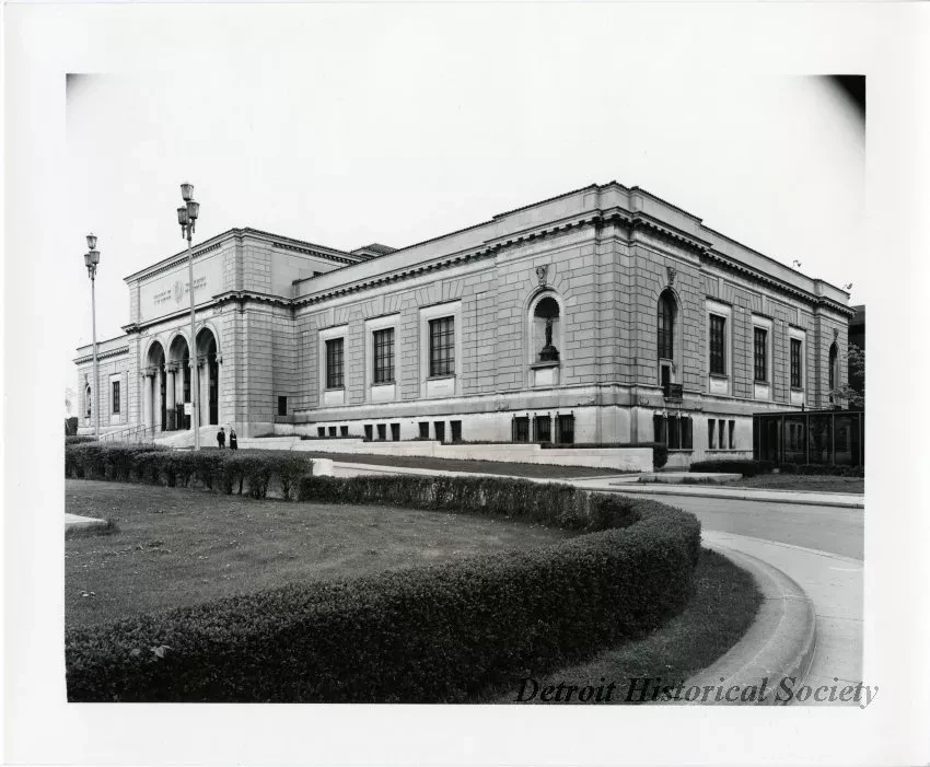 Print, Photographic - Detroit Institute of Arts.  Kirby & Woodward, Detroit, Mich.