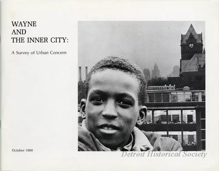 Booklet - Wayne and the Inner City: A Survey of Urban Concern