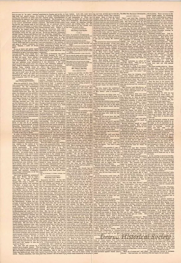 Newspaper - Michigan Christian Advocate,
Thanksgiving Supplement