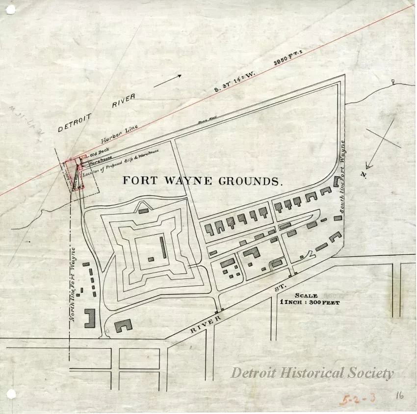 Survey, Land - Fort Wayne Grounds.