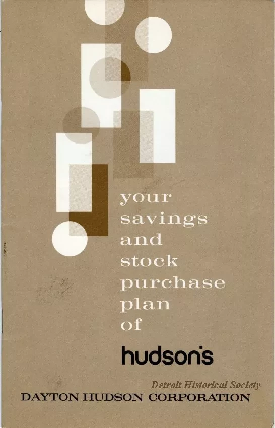 Manual, Employee - Your Savings and Stock Purchase Plan of Hudson's
