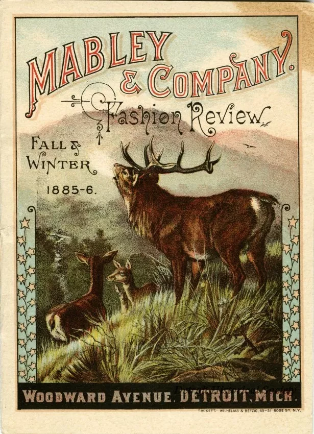 Catalog, Sales - Mabley & Company Fashion Review, Fall & Winter 1885-6