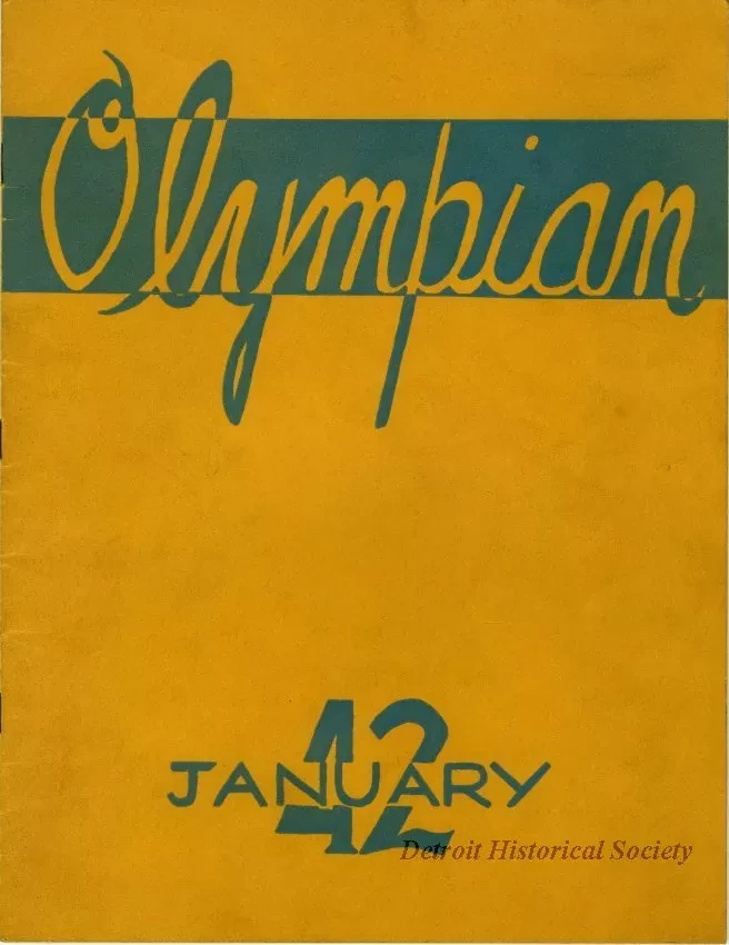 Yearbook - The Olympian, January 1942