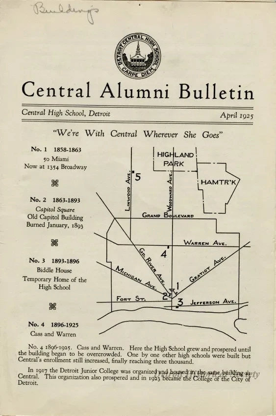 Bulletin - Central Alumni Bulletin, April 1925