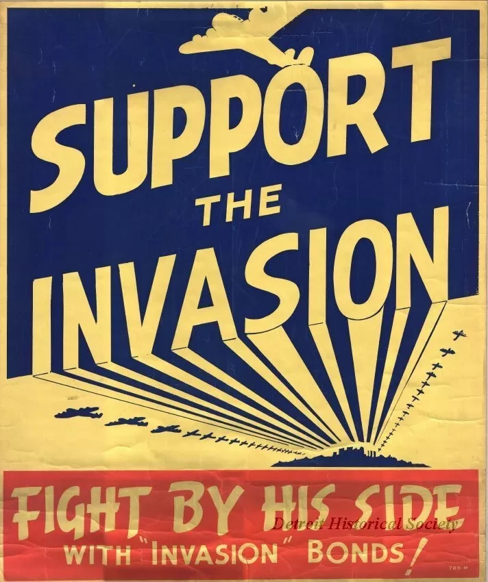 Poster - Support the Invasion
