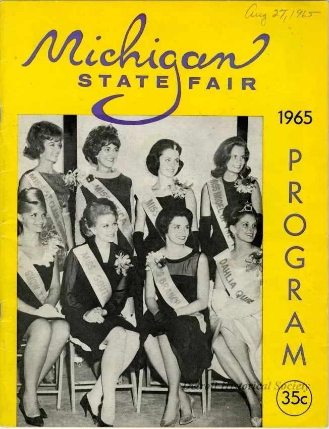 Program - Michigan State Fair 1965 Program