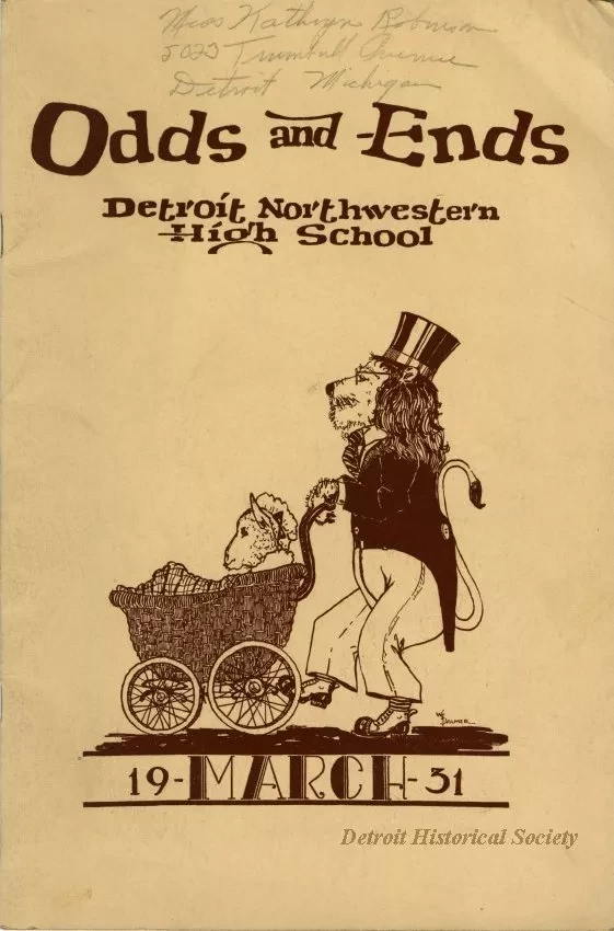 Magazine - Odds and Ends, Vol. XVII, No. 2, March 1931