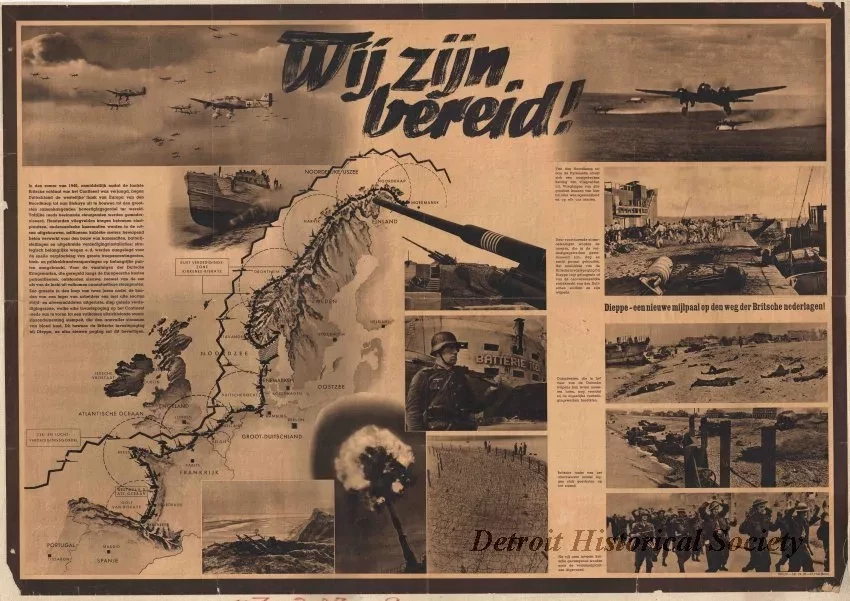 Poster - Wij zijn bereid! 
[We are willing!]