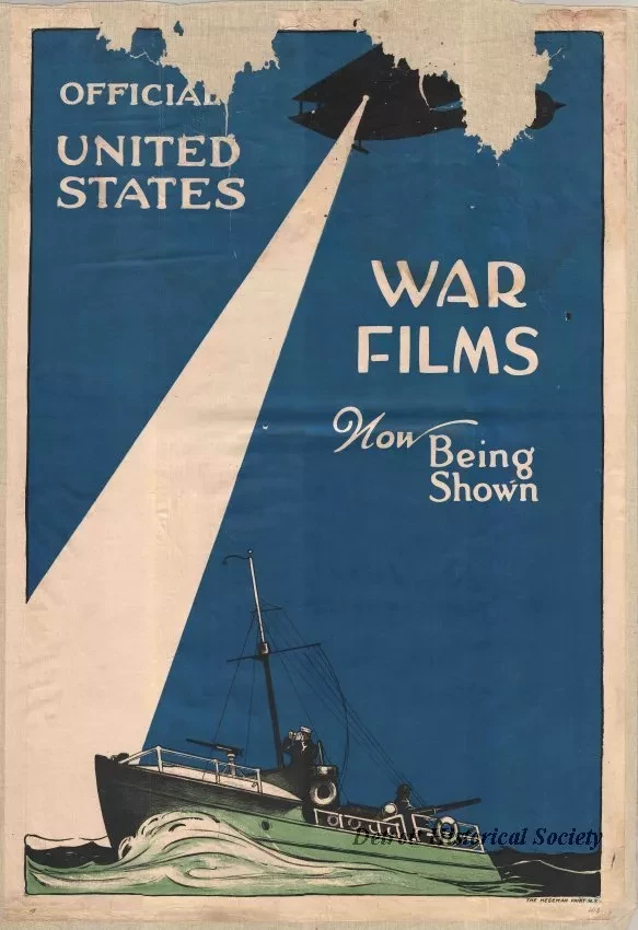 Poster - Official United States War Films Now Being Shown