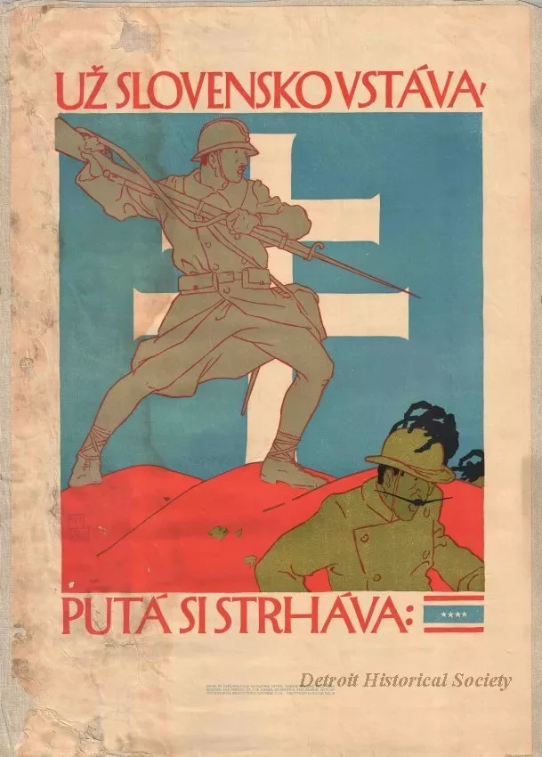 Poster - Uz Slovenskovstava, Puta Si Strhava