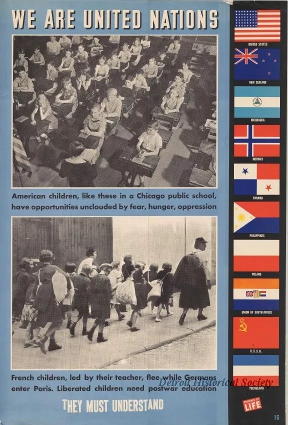 Poster - We Are United Nations - They Must Understand