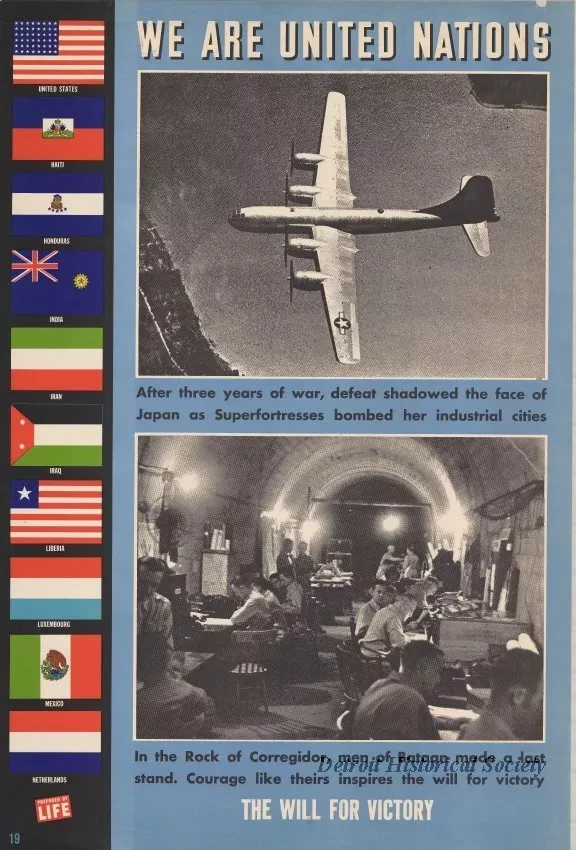 Poster - We Are United Nations - The Will For Victory