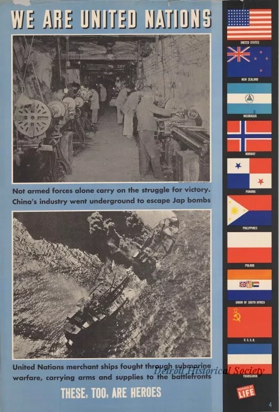 Poster - We Are United Nations - These, Too, Are Heroes