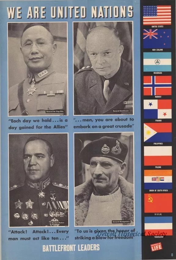 Poster - We Are United Nations - Battlefront Leaders