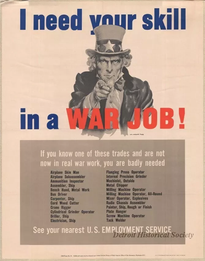 Poster - I need your skill in a WAR JOB!